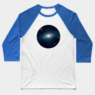 Spiral Galaxy - Round Baseball T-Shirt